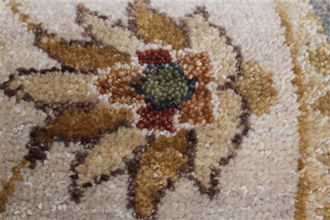 Ziegler Grey Runner Hand Knotted 37 X 496 Area Rug 250-24250 Image 10