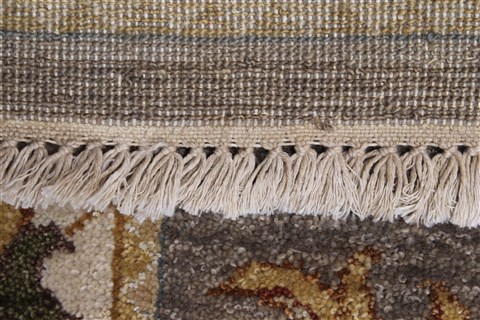 Ziegler Grey Runner Hand Knotted 37 X 496 Area Rug 250-24250 Image 1