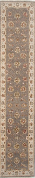 Ziegler Grey Runner Hand Knotted 37 X 496 Area Rug 250-24250 Image 0
