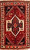 Gabbeh Red Hand Knotted 43 X 69  Area Rug 100-24251 Thumb 0