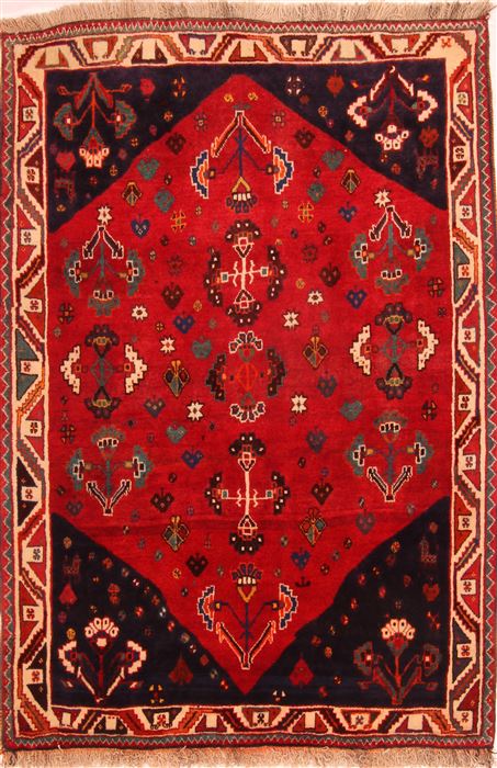 Gharajeh Red Hand Knotted 311 X 57 Area Rug 100-24258 Image 0