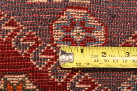 Gabbeh Red Hand Knotted 43 X 71 Area Rug 100-24272 Image 5