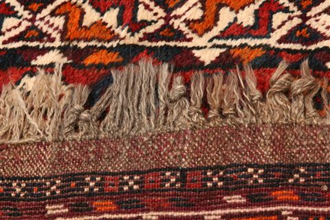 Shiraz Red Hand Knotted 37 X 55  Area Rug 253-24273 Image 8