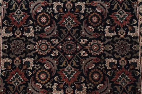Herati Black Runner Hand Knotted 26 X 160 Area Rug 250-24275 Image 5