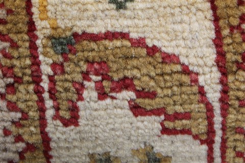 Pishavar Green Runner Hand Knotted 27 X 152 Area Rug 250-24276 Image 5