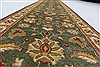 Pishavar Green Runner Hand Knotted 27 X 152 Area Rug 250-24276 Thumb 12