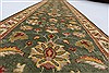 Pishavar Green Runner Hand Knotted 27 X 152  Area Rug 250-24276 Thumb 12