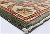 Pishavar Green Runner Hand Knotted 27 X 152  Area Rug 250-24276 Thumb 4