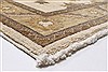 Chobi Beige Runner Hand Knotted 210 X 163  Area Rug 250-24277 Thumb 7