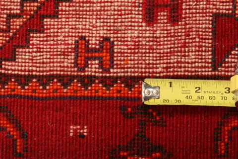 Gabbeh Red Hand Knotted 37 X 510 Area Rug 100-24287 Image 5