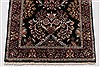 Sarouk Black Runner Hand Knotted 26 X 182  Area Rug 250-24288 Thumb 7