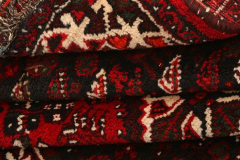 Shiraz Red Hand Knotted 41 X 55  Area Rug 253-24291 Image 5