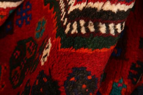 Shiraz Red Hand Knotted 36 X 53  Area Rug 253-24297 Image 1