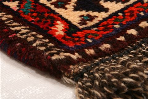 Shiraz Red Hand Knotted 36 X 53  Area Rug 253-24297 Image 8