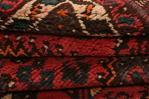 Shiraz Red Hand Knotted 33 X 50  Area Rug 100-24304 Image 5