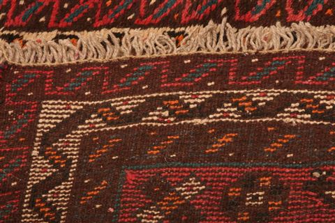 Shiraz Red Hand Knotted 33 X 50  Area Rug 100-24304 Image 7