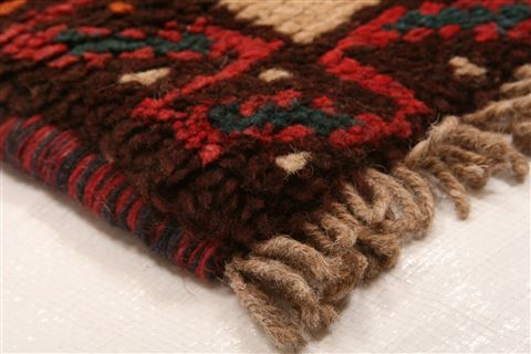 Shiraz Red Hand Knotted 33 X 50  Area Rug 100-24304 Image 8