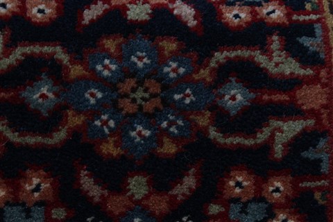 Herati Blue Runner Hand Knotted 27 X 80 Area Rug 250-24305 Image 7