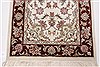 Tabriz Beige Runner Hand Knotted 26 X 80  Area Rug 250-24306 Thumb 7