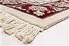 Tabriz Beige Runner Hand Knotted 26 X 80  Area Rug 250-24306 Thumb 8