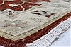 Ziegler Brown Runner Hand Knotted 25 X 83  Area Rug 250-24307 Thumb 7