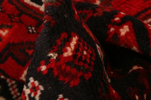 Shiraz Red Hand Knotted 37 X 52  Area Rug 253-24312 Image 1