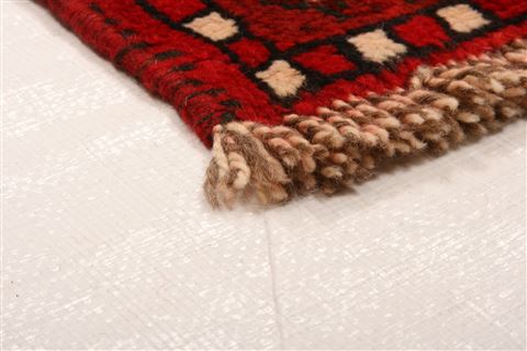 Shiraz Red Hand Knotted 37 X 52  Area Rug 253-24312 Image 8