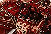 Shiraz Red Hand Knotted 37 X 52  Area Rug 253-24312 Thumb 2