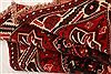 Shiraz Red Hand Knotted 37 X 52  Area Rug 253-24312 Thumb 4