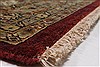 Tabriz Red Hand Knotted 118 X 153  Area Rug 250-24313 Thumb 4
