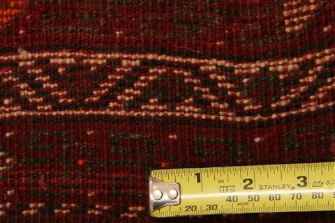 Shiraz Red Hand Knotted 39 X 55  Area Rug 253-24314 Image 7