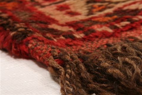 Shiraz Red Hand Knotted 38 X 55  Area Rug 100-24316 Image 1