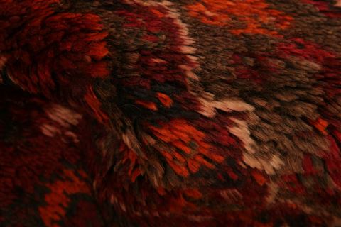 Shiraz Red Hand Knotted 38 X 55  Area Rug 100-24316 Image 2