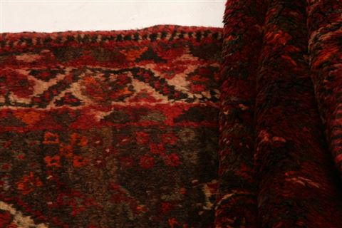 Shiraz Red Hand Knotted 38 X 55  Area Rug 100-24316 Image 4