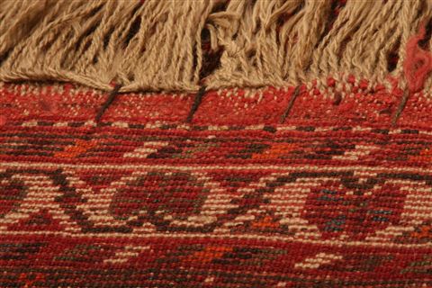 Shiraz Red Hand Knotted 38 X 55  Area Rug 100-24316 Image 8