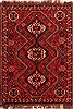Shiraz Red Hand Knotted 37 X 411  Area Rug 253-24317 Thumb 0