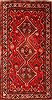 Shiraz Red Hand Knotted 411 X 68  Area Rug 253-24323 Thumb 0