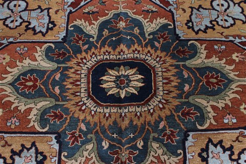 Serapi Blue Hand Knotted 1311 X 162 Area Rug 250-24324 Image 1