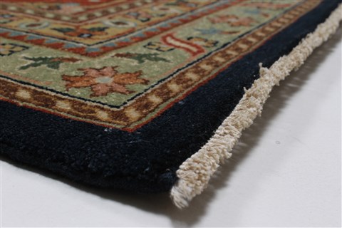 Serapi Blue Hand Knotted 1311 X 162 Area Rug 250-24324 Image 3