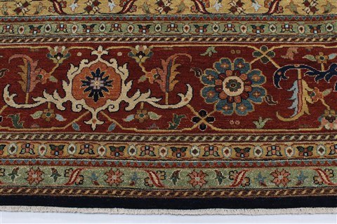 Serapi Blue Hand Knotted 1311 X 162 Area Rug 250-24324 Image 7