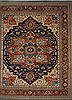 Serapi Blue Hand Knotted 1311 X 162 Area Rug 250-24324 Thumb 0