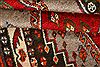 Gabbeh Red Hand Knotted 39 X 66  Area Rug 100-24333 Thumb 5