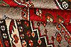 Gabbeh Red Hand Knotted 39 X 66 Area Rug 100-24333 Thumb 5