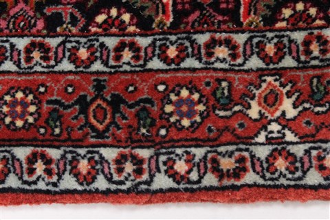 Bidjar Blue Runner Hand Knotted 24 X 65 Area Rug 250-24334 Image 11