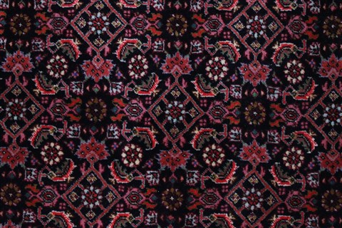 Bidjar Blue Runner Hand Knotted 24 X 65 Area Rug 250-24334 Image 1