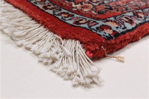 Bidjar Blue Runner Hand Knotted 24 X 65 Area Rug 250-24334 Image 3