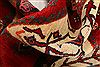 Gabbeh Red Hand Knotted 33 X 64 Area Rug 100-24338 Thumb 2