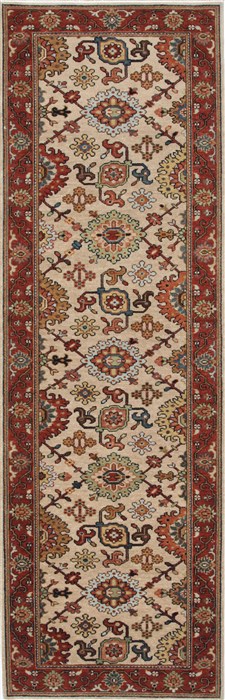 Serapi Beige Runner Hand Knotted 26 X 79 Area Rug 250-24341 Image 0