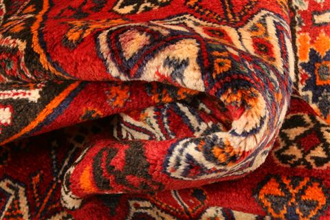 Gabbeh Red Hand Knotted 310 X 62 Area Rug 100-24342 Image 2