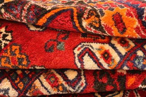 Gabbeh Red Hand Knotted 310 X 62 Area Rug 100-24342 Image 4